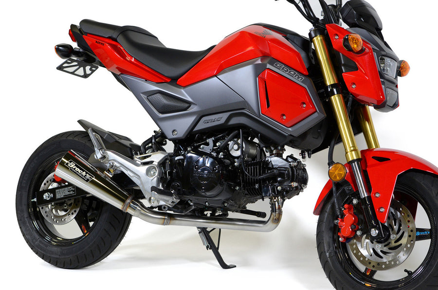 Brock's Performance ShortMeg 2 Full System 12" Muffler Grom (17-20) / MSX125 (16-20)