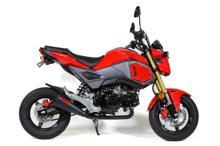 Brock's Performance Alien Head 2 Full System Black Cerakote 12" Muffler Grom (17-20) / MSX125 (16-20)