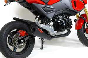 Brock's Performance Alien Head 2 Full System Black Cerakote 12" Muffler Grom (17-20) / MSX125 (16-20)