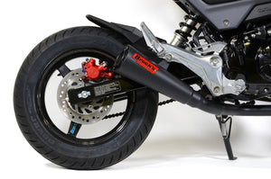 Brock's Performance ShortMeg 2 Full System Black Cerakote 12" Muffler Grom (17-20) / MSX125 (16-20)