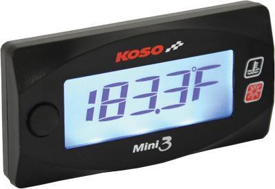 Koso Mini 3 Cylinder Head Temperature Meter - Tacticalmindz.com