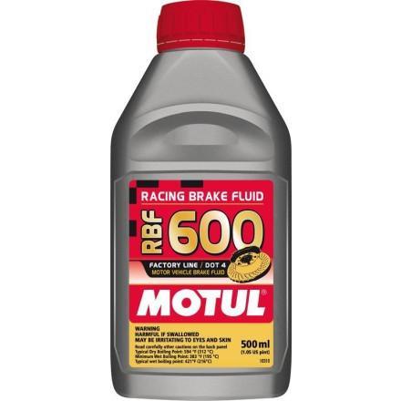 Motul RBF 600 Racing Brake Fluid DOT 4 (.5 Liter Bottle) - Tacticalmindz.com